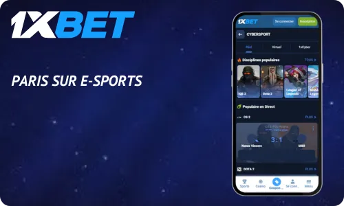 1xBet Paris sur e-sports